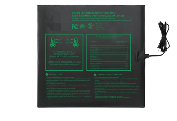 Heated Seedling Mat (20 x 20-3/4")